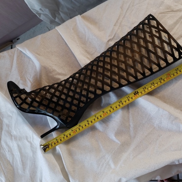 Michael Kors st13j Lattice Weave Boots - Picture 3 of 7